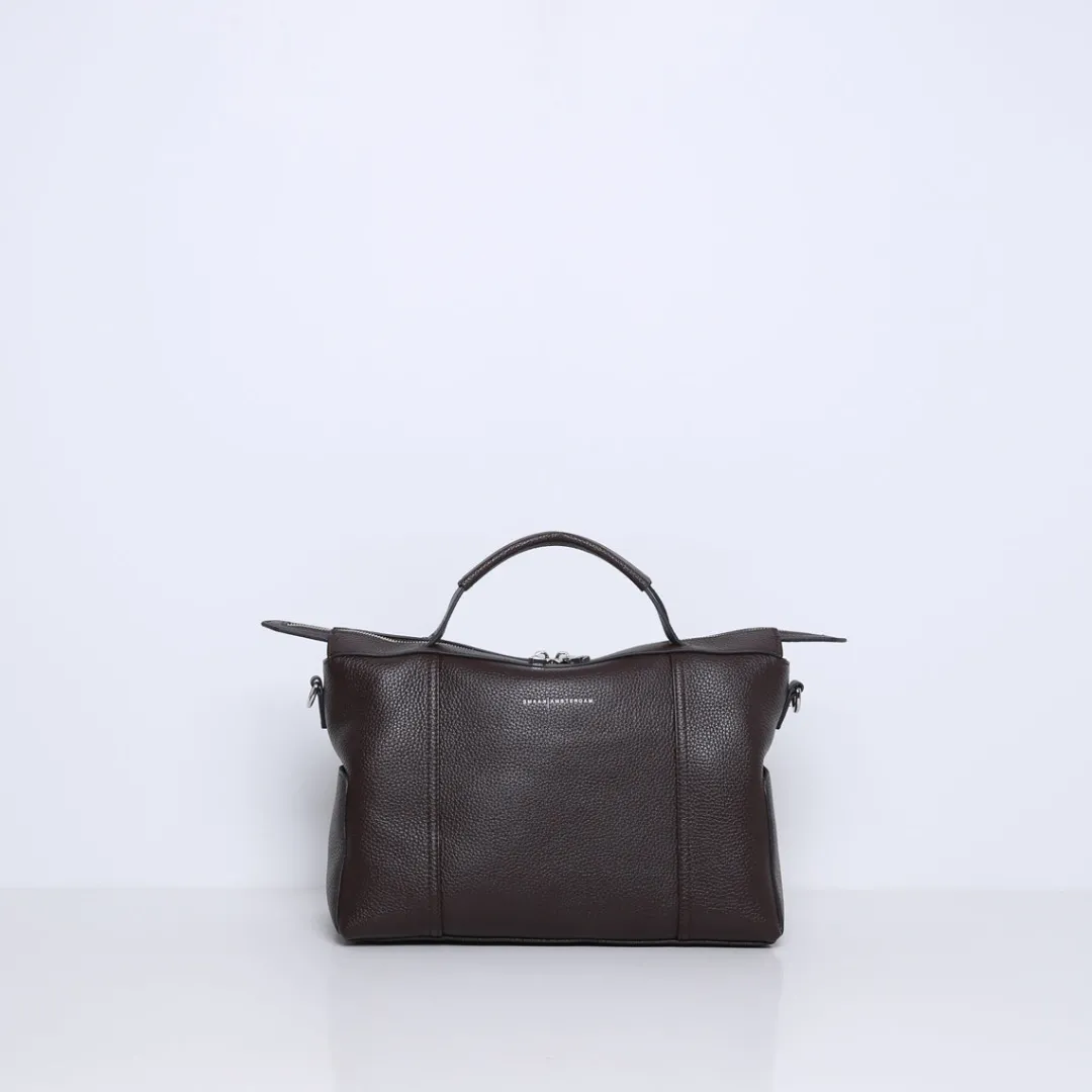 Smaak Amsterdam Handtassen | Crossbody Tassen-TONY | DARK CHOCOLAT